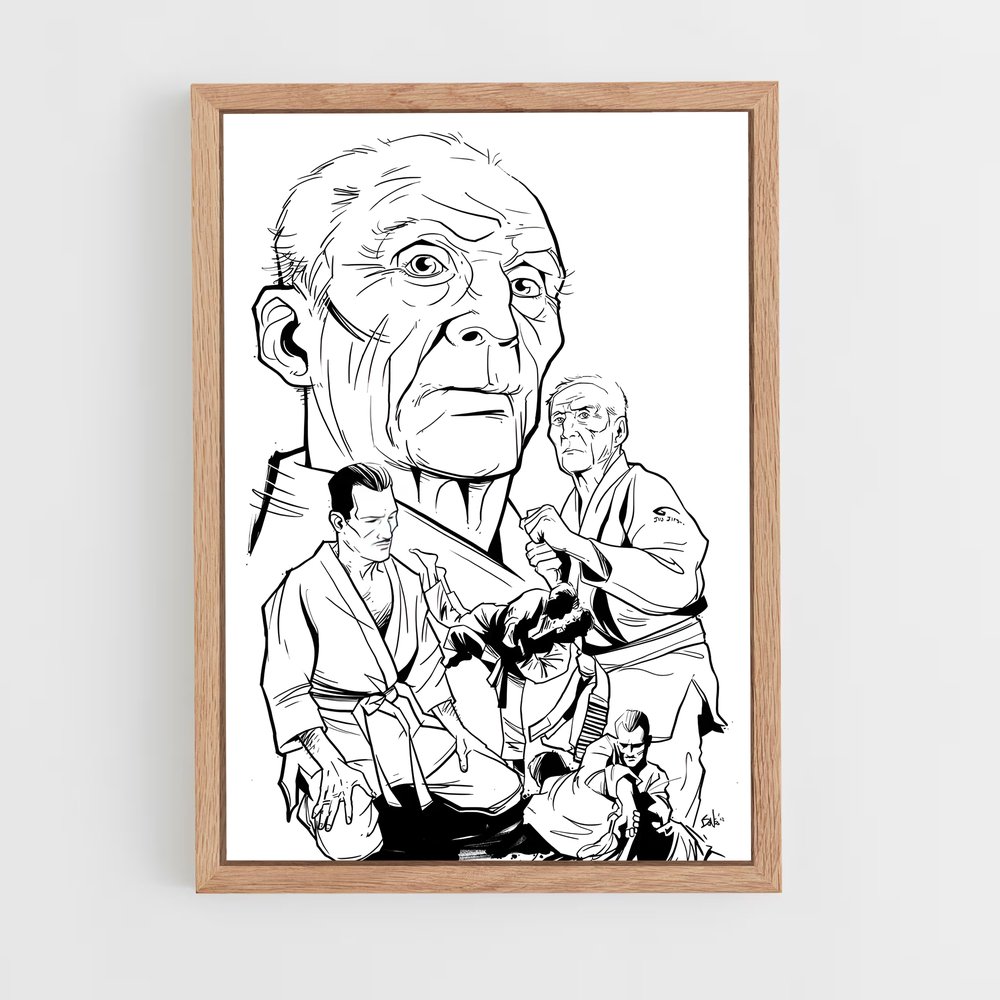 Poster Fist of Strength – affiche Jiu-jitsu brésilien (vue 4)